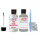 anti rust primer Bmw 6 Series Grand Coupe Frozen Brilliant White Ww93 2015-2022 White scratch repair pen