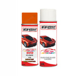 Aerosol Spray Paint For Bmw 1 Series Inca Orange Panel Repair Location Sticker body