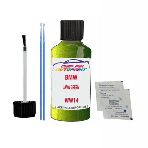 BMW JAVA GREEN Paint Code WW14 Car Touch Up Paint Scratch/Repair