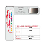 genuine Bmw 6 Series Kamacite Grey A91 2013-2022 Grey car repair paint