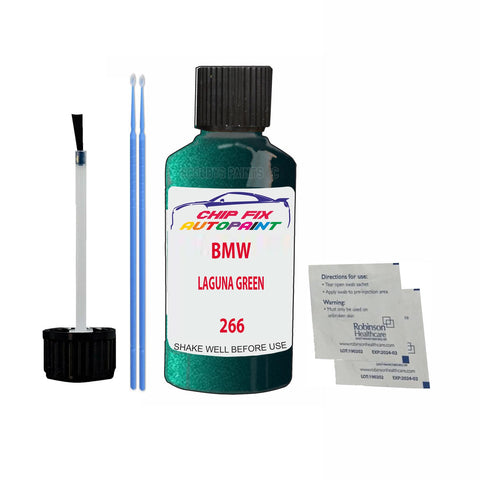 BMW LAGUNA GREEN Paint Code 266 Car Touch Up Paint Scratch/Repair