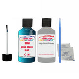 anti rust primer Bmw 2 Series Long Beach Blue C16 2014-2021 Blue scratch repair pen