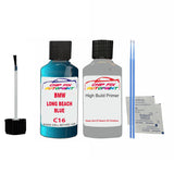 anti rust primer Bmw M5 Long Beach Blue C16 2014-2021 Blue scratch repair pen