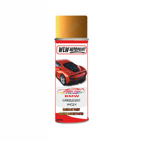 BMW LUMINOUS GOLD Paint Code WC2X Aerosol Spray Paint Scratch/Repair