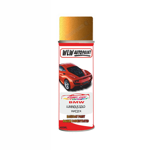 Aerosol Spray Paint For Bmw 1 Series Sedan Luminous Gold Code Wc2X 2016-2018