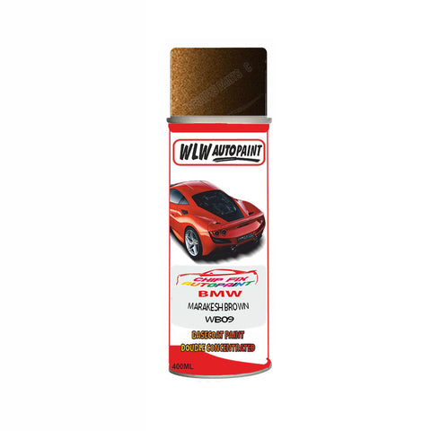 Aerosol Spray Paint For Bmw 1 Series Cabrio Marakesh Brown Code Wb09 2009-2018