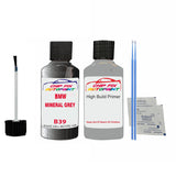 anti rust primer Bmw 1 Series 3 Door Mineral Grey B39 2011-2022 Grey scratch repair pen
