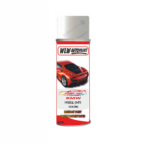 Aerosol Spray Paint For Bmw 3 Series Cabrio Mineral White Code Wa96 2008-2022