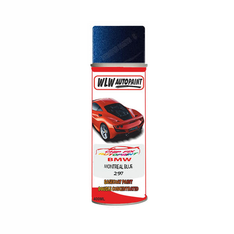 Aerosol Spray Paint For Bmw 3 Series Cabrio Montreal Blue Code 297 1994-2004