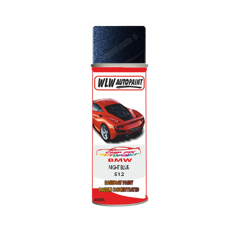 Aerosol Spray Paint For Bmw 7 Series Night Blue Code 512 1994-2005