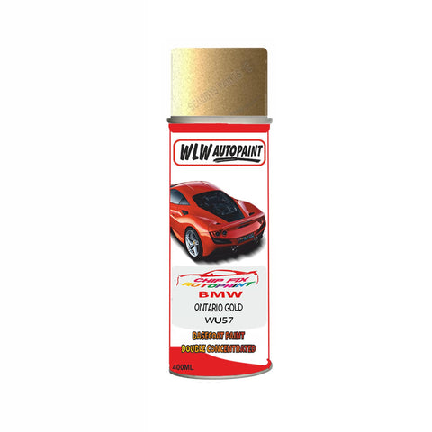 Aerosol Spray Paint For Bmw 7 Series Ontario Gold Code Wu57 2009-2013