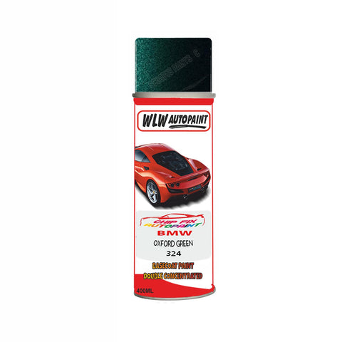 BMW OXFORD GREEN Paint Code 324 Aerosol Spray Paint Scratch/Repair