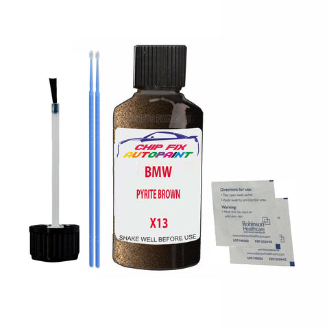 Paint For Bmw 5 Series Pyrite Brown X13 2013-2020 Brown Touch Up Paint