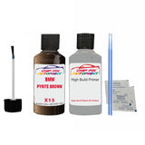anti rust primer Bmw 5 Series Limo Pyrite Brown X13 2013-2020 Brown scratch repair pen