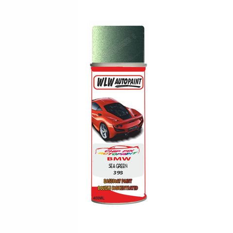 Aerosol Spray Paint For Bmw 3 Series Coupe Sea Green Code 393 1998-2002