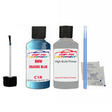 anti rust primer Bmw 2 Series Seaside Blue C1R 2017-2021 Blue scratch repair pen