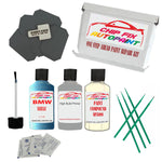 BMW SEASIDE BLUE Paint Code C1R Car Touch Up compound polish kit