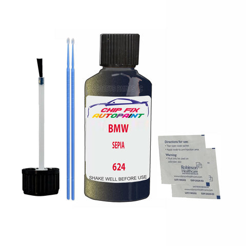 BMW SEPIA Paint Code 624 Car Touch Up Paint Scratch/Repair
