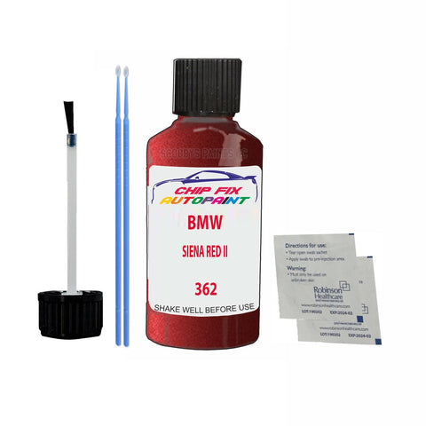 Paint For Bmw X5 Siena Red Ii 362 1998-2004 Red Touch Up Paint