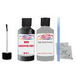 anti rust primer Bmw 2 Series Coupe Singapore Grey B41 2012-2021 Grey scratch repair pen