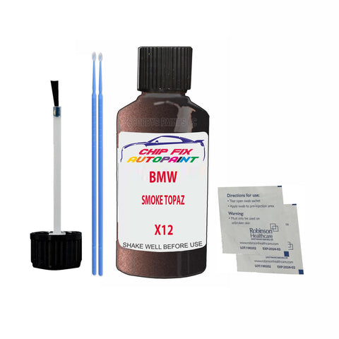 BMW SMOKE TOPAZ Paint Code X12 Car Touch Up Paint Scratch/Repair