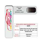 genuine Bmw M5 Sophisto Grey A90 2008-2022 Grey car repair paint