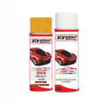 Aerosol Spray Paint For Bmw 6 Series Speed Yellow Panel Repair Location Sticker body