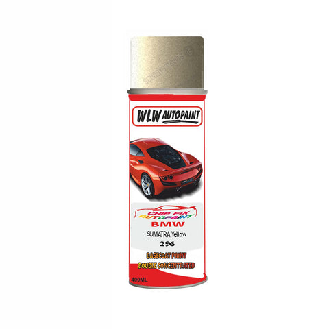 Aerosol Spray Paint For Bmw 3 Series Cabrio Sumatra Yellow Code 296 1993-1995