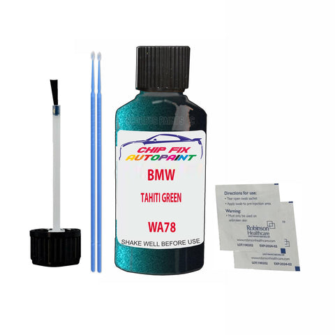 Paint For Bmw 1 Series Coupe Tahiti Green Wa78 2007-2011 Green Touch Up Paint