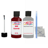 anti rust primer Bmw 8 Series Tizian Red 315 1990-1993 Red scratch repair pen