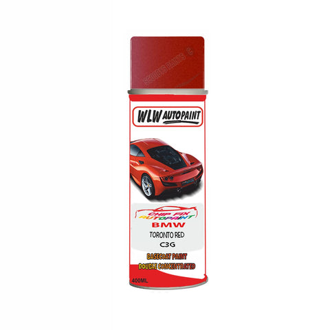 BMW TORONTO RED Paint Code C3G Aerosol Spray Paint Scratch/Repair