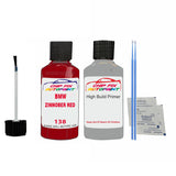 BMW ZINNOBER RED Paint Code 138 Car Touch Up Anti Rust Primer Undercoat