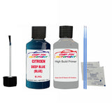 CITROEN C4 DEEP BLUE (BLUE) EJG Car Paint With Primer Undercoat anti rust