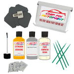CITROEN ZX JAUNE MILANAIS (ORANGE) EBH Paint detailing rust kit compound
