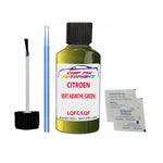 CITROEN C2 VERT ABSINTHE (GREEN) LQFC Car Touch Up Scratch repair Paint Exterior