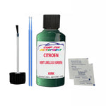 CITROEN XANTIA VERT LIBELLULE (GREEN) KRK Car Touch Up Scratch repair Paint Exterior