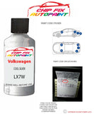 genuine Vw Vw Touareg Cool Silver LX7W 2010-2015 Silver/Grey Perfect match pen brush