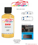 paint code location sticker Bmw M Coupe Dakar Yellow I 337 1992-2003 Yellow plate find code