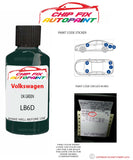 genuine Vw Vw Passat Dk Green LB6D 1984-1987 Green Perfect match pen brush