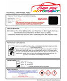 Data saftey sheet Cabriolet Ebenholz Black L041 1967-2021 Black instructions for use