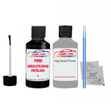 Ford Absolute(Shadow)Black Paint Code 3 Touch Up Paint Primer undercoat anti rust