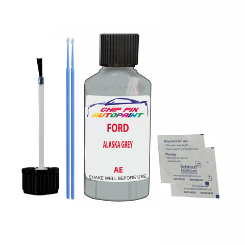 Ford Alaska Grey Paint Code Ae Touch Up Paint Scratch Repair
