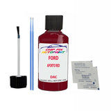 Ford Aporto Red Paint Code Dac Touch Up Paint Scratch Repair