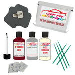 Ford Aporto Red Paint Code Dac Touch Up Paint Polish compound repair kit