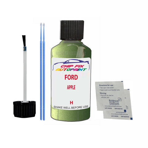 Paint For Ford Fiesta APPLE 2006-2008 GREEN Touch Up Paint