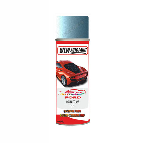 Ford Aqua Foam Paint Code 5F Aerosol Spray Paint Scratch Repair