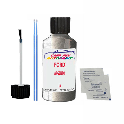 Paint For Ford Cabrio ARGENTO 2007-2011 GREY Touch Up Paint