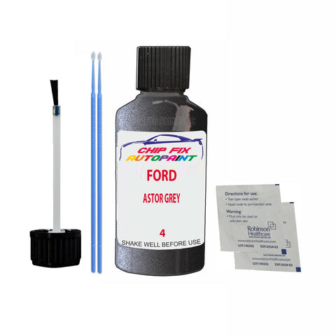 Ford Astor Grey Paint Code 4 Touch Up Paint Scratch Repair