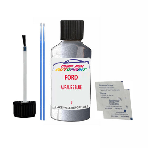 Ford Auralis 2 Blue Paint Code J Touch Up Paint Scratch Repair