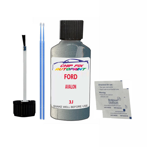 Paint For Ford Tourneo Courier AVALON 2008-2013 GREY Touch Up Paint